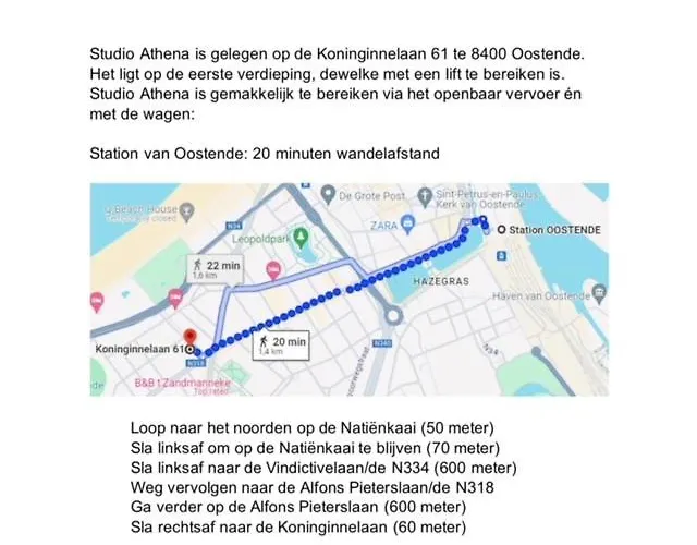 Lejlighed Luxe Athena Vlakbij Het Oostende